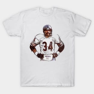 Walter Payton Chicago Sweetness Sketch T-Shirt